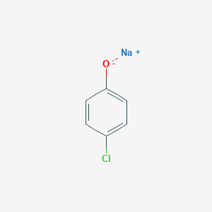 molecular formula C6H4ClNaO B072343 4-氯苯酚钠 CAS No. 1193-00-6