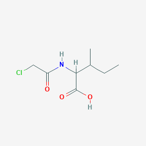 molecular formula C8H14ClNO3 B072352 氯乙酰-dl-异亮氨酸 CAS No. 1115-24-8