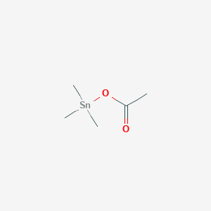 molecular formula C5H12O2Sn B072359 乙酸氧三甲基锡 CAS No. 1118-14-5