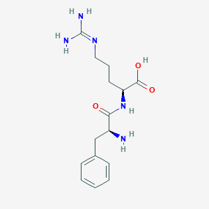 molecular formula C15H23N5O3 B072361 苯丙氨酸-精氨酸 CAS No. 1238-09-1