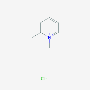 molecular formula C7H10ClN B072379 1,2-Dimethylpyridinium chloride CAS No. 1121-26-2