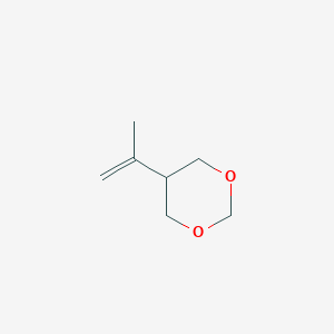 molecular formula C7H12O2 B072382 5-(Prop-1-en-2-yl)-1,3-dioxane CAS No. 1122-57-2