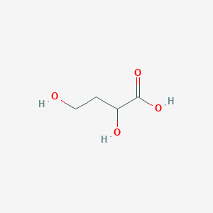 molecular formula C4H8O4 B072390 2,4-Dihydroxybutanoic acid CAS No. 1518-62-3