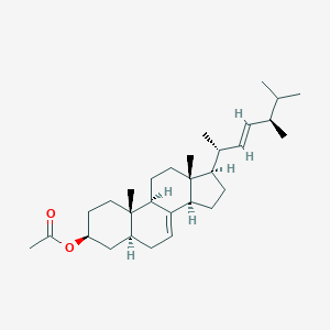 molecular formula C30H48O2 B072392 7,22-Ergostadienol acetate CAS No. 1449-60-1