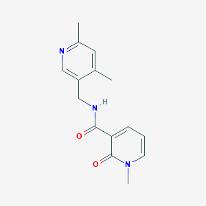 N-[(4,6-dimethylpyridin-3-yl)methyl]-1-methyl-2-oxopyridine-3-carboxamide