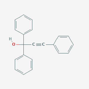 molecular formula C21H16O B072400 1,1,3-三苯基炔丙醇 CAS No. 1522-13-0