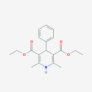 B072407 Diethyl 2,6-dimethyl-4-phenyl-1,4-dihydropyridine-3,5-dicarboxylate CAS No. 1165-06-6