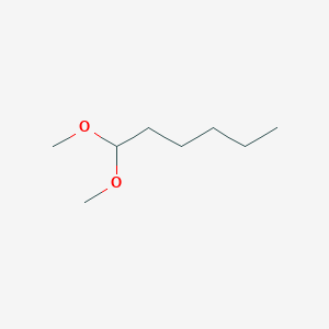 molecular formula C8H18O2 B072414 1,1-二甲氧基己烷 CAS No. 1599-47-9