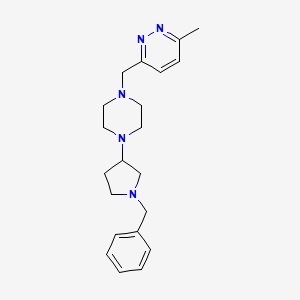 3-[[4-(1-Benzylpyrrolidin-3-yl)piperazin-1-yl]methyl]-6-methylpyridazine