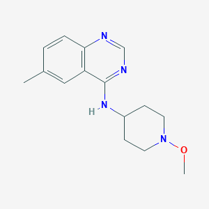 N-(1-methoxypiperidin-4-yl)-6-methylquinazolin-4-amine