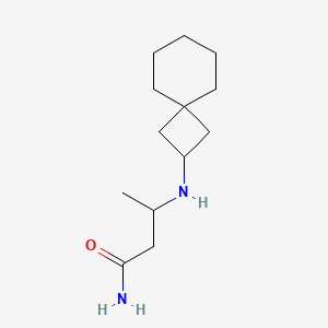 3-(Spiro[3.5]nonan-2-ylamino)butanamide