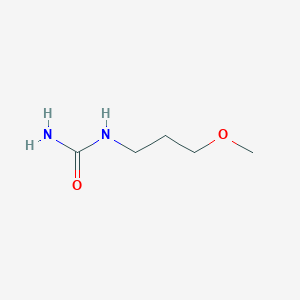 molecular formula C5H12N2O2 B072451 N-(3-甲氧基丙基)脲 CAS No. 1119-61-5