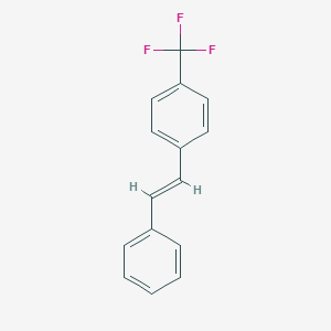 B072484 1-(2-Phenylvinyl)-4-(trifluoromethyl)benzene CAS No. 1149-56-0