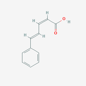 molecular formula C11H10O2 B072497 5-苯基戊-2,4-二烯酸 CAS No. 1552-94-9