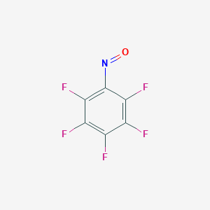 molecular formula C6F5NO B072534 Pentafluoronitrosobenzene CAS No. 1423-13-8