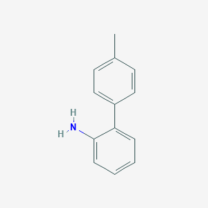 molecular formula C13H13N B072538 4'-甲基联苯-2-胺 CAS No. 1204-43-9