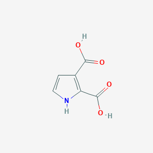 B072545 1H-Pyrrole-2,3-dicarboxylic acid CAS No. 1125-32-2