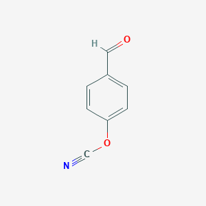 B072575 4-Formylphenyl cyanate CAS No. 1126-84-7
