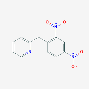 molecular formula C12H9N3O4 B072581 2-(2,4-二硝基苄基)吡啶 CAS No. 1151-97-9