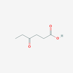molecular formula C6H10O3 B072597 4-氧代己酸 CAS No. 1117-74-4