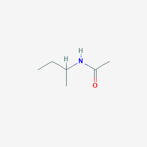 molecular formula C6H13NO B072598 N-仲丁基乙酰胺 CAS No. 1189-05-5