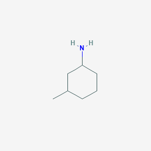 molecular formula C7H15N B072601 trans-3-Methylcyclohexanamine CAS No. 1193-17-5