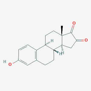 molecular formula C18H20O3 B072602 16-Ketoestrone CAS No. 1228-73-5