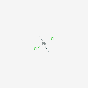 molecular formula C2H6Cl2Pb B072613 Plumbane, dichlorodimethyl- CAS No. 1520-77-0