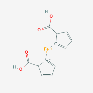 B072631 Cyclopenta-2,4-diene-1-carboxylic acid;iron(2+) CAS No. 1293-87-4