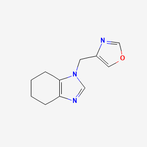 4-(4,5,6,7-Tetrahydrobenzimidazol-1-ylmethyl)-1,3-oxazole