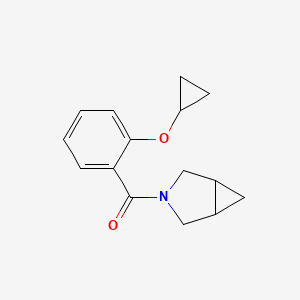 3-Azabicyclo[3.1.0]hexan-3-yl-(2-cyclopropyloxyphenyl)methanone