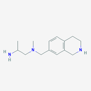 1-N-methyl-1-N-(1,2,3,4-tetrahydroisoquinolin-7-ylmethyl)propane-1,2-diamine