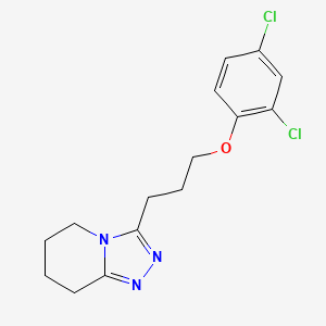 3-[3-(2,4-Dichlorophenoxy)propyl]-5,6,7,8-tetrahydro-[1,2,4]triazolo[4,3-a]pyridine