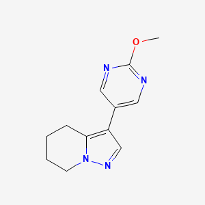 3-(2-Methoxypyrimidin-5-yl)-4,5,6,7-tetrahydropyrazolo[1,5-a]pyridine