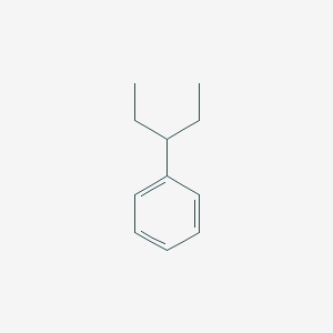 molecular formula C11H16 B072659 (1-Ethylpropyl)benzene CAS No. 1196-58-3