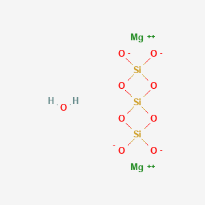 B072672 Magnesium silicate hydrate CAS No. 1343-90-4