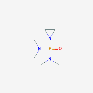 B072680 1-Aziridinylbis(dimethylamino)phosphine oxide CAS No. 1195-67-1