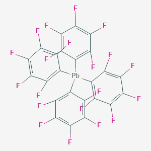 B072682 Plumbane, tetrakis(pentafluorophenyl)- CAS No. 1111-02-0