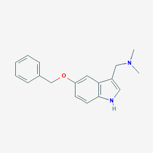B072693 5-Benzyloxygramine CAS No. 1453-97-0