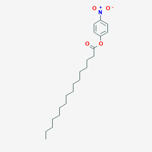 molecular formula C22H35NO4 B072703 棕榈酸 4-硝基苯酯 CAS No. 1492-30-4