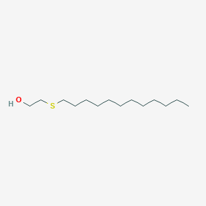 molecular formula C14H30OS B072744 2-(十二烷基硫代)乙醇 CAS No. 1462-55-1