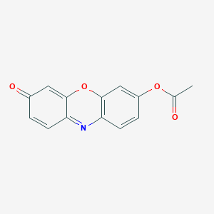 molecular formula C14H9NO4 B072752 醋酸间苯二酚 CAS No. 1152-14-3