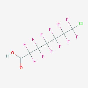 molecular formula C7HClF12O2 B072775 7-氯全氟庚酸 CAS No. 1550-24-9