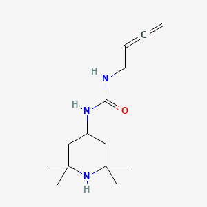 molecular formula C14H25N3O B7279159 CID 136560984 