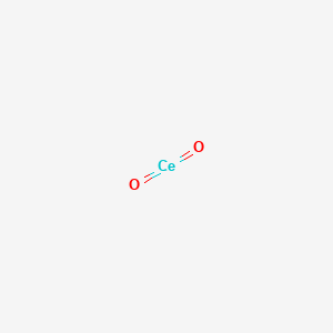 molecular formula CeO2 B072800 二氧化铈 CAS No. 1306-38-3