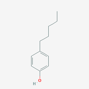 molecular formula C11H16O B072810 4-戊基酚 CAS No. 1438-35-3