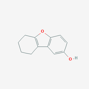 molecular formula C12H12O2 B072823 6,7,8,9-四氢二苯并呋喃-2-醇 CAS No. 1133-79-5