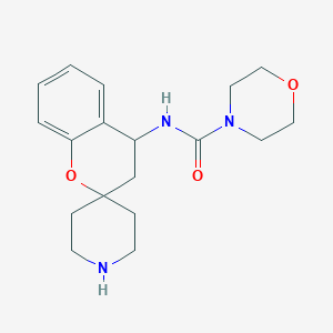 N-spiro[3,4-dihydrochromene-2,4'-piperidine]-4-ylmorpholine-4-carboxamide