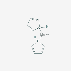 molecular formula C10H10Mn 10* B072863 二茂铁锰 CAS No. 1271-27-8