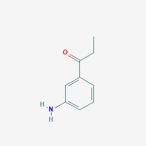 molecular formula C9H11NO B072865 3'-氨基丙酮 CAS No. 1197-05-3